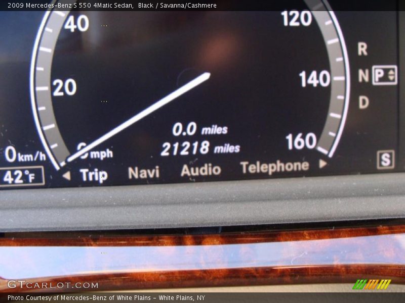 Black / Savanna/Cashmere 2009 Mercedes-Benz S 550 4Matic Sedan