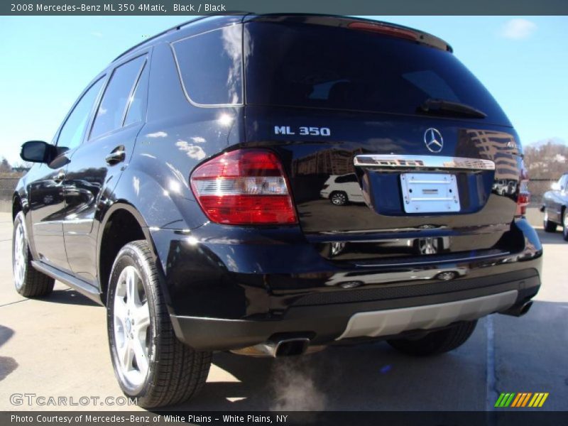 Black / Black 2008 Mercedes-Benz ML 350 4Matic