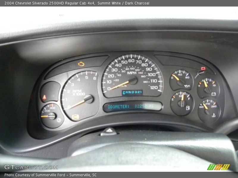  2004 Silverado 2500HD Regular Cab 4x4 Regular Cab 4x4 Gauges