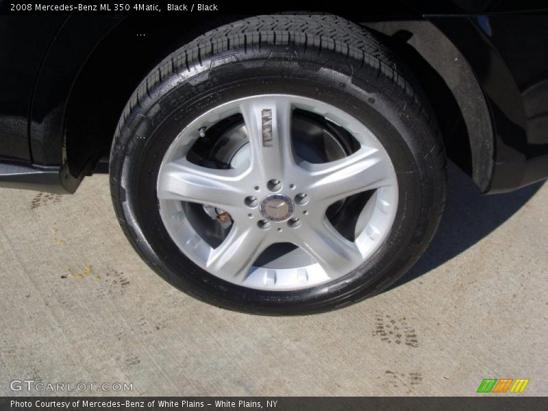 Black / Black 2008 Mercedes-Benz ML 350 4Matic