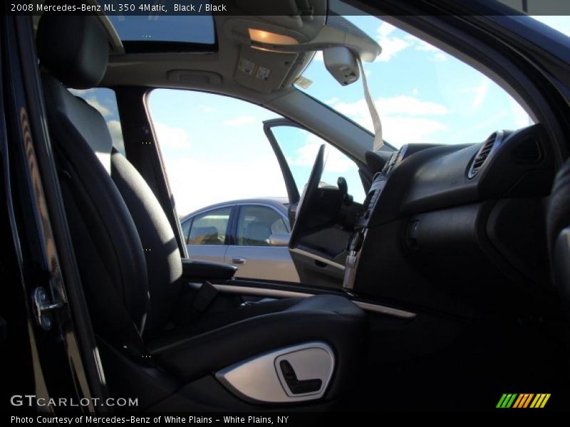Black / Black 2008 Mercedes-Benz ML 350 4Matic