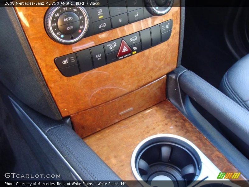 Black / Black 2008 Mercedes-Benz ML 350 4Matic