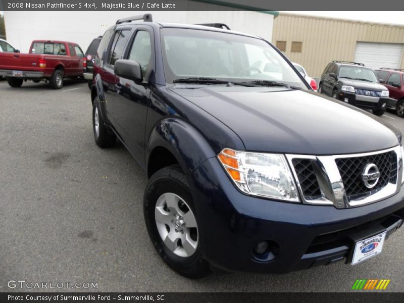 Majestic Blue / Cafe Latte 2008 Nissan Pathfinder S 4x4