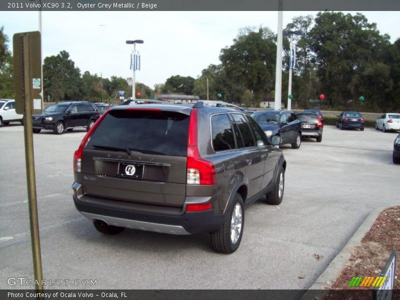 Oyster Grey Metallic / Beige 2011 Volvo XC90 3.2