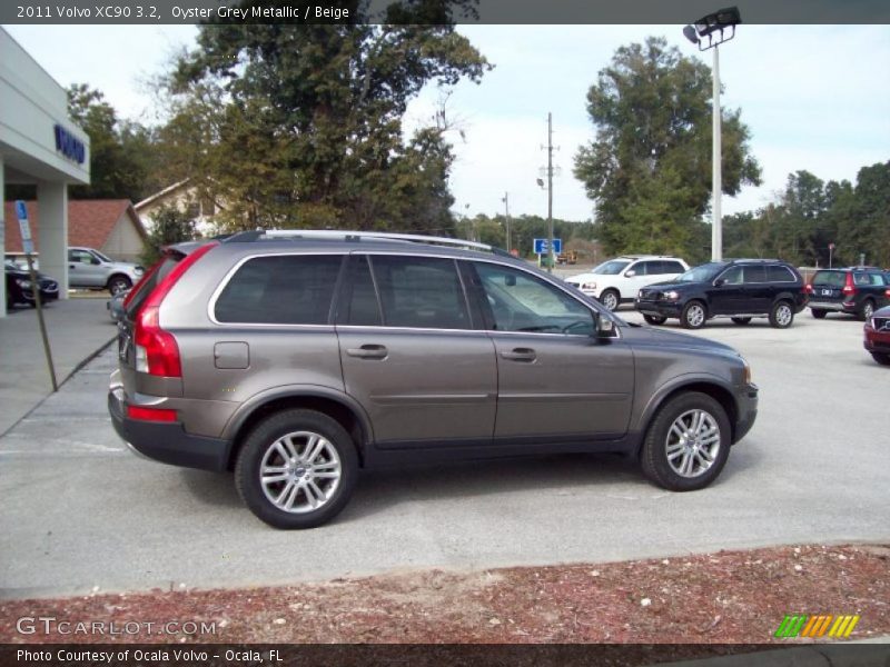 Oyster Grey Metallic / Beige 2011 Volvo XC90 3.2