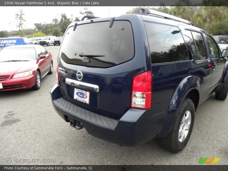 Majestic Blue / Cafe Latte 2008 Nissan Pathfinder S 4x4
