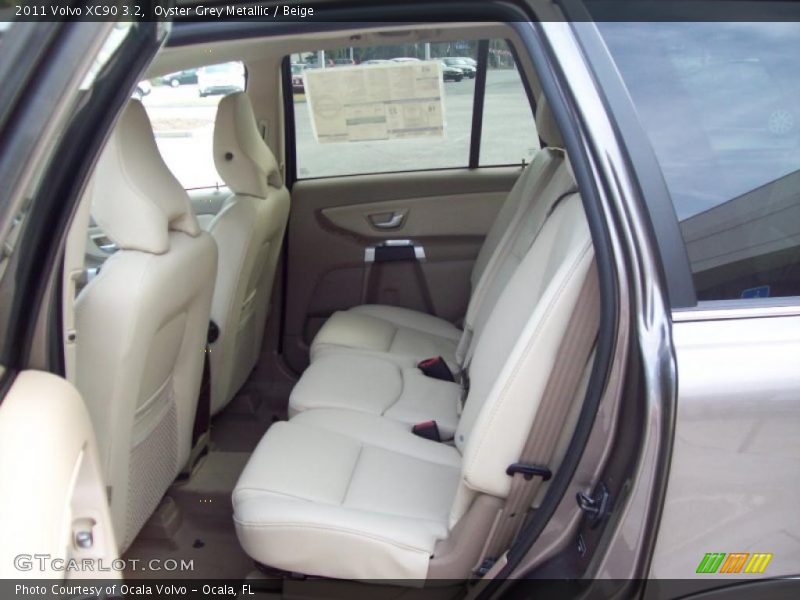 Oyster Grey Metallic / Beige 2011 Volvo XC90 3.2