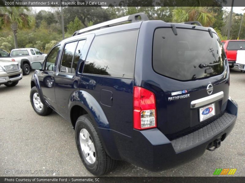 Majestic Blue / Cafe Latte 2008 Nissan Pathfinder S 4x4