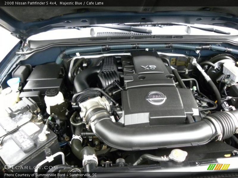 Majestic Blue / Cafe Latte 2008 Nissan Pathfinder S 4x4