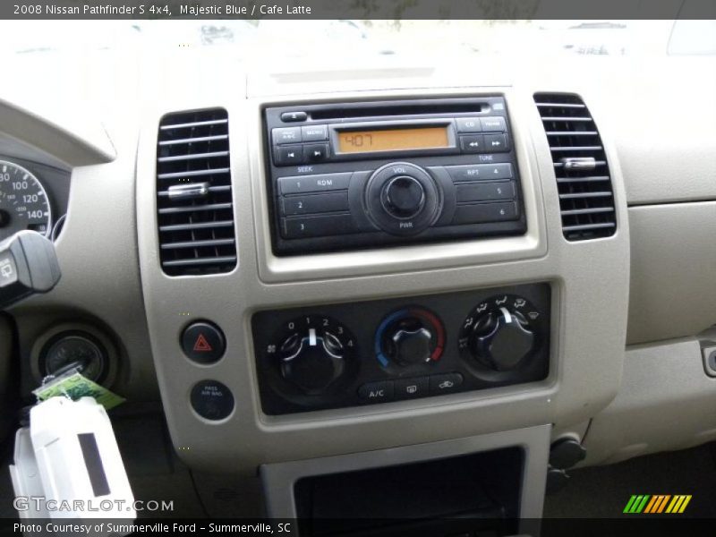Majestic Blue / Cafe Latte 2008 Nissan Pathfinder S 4x4