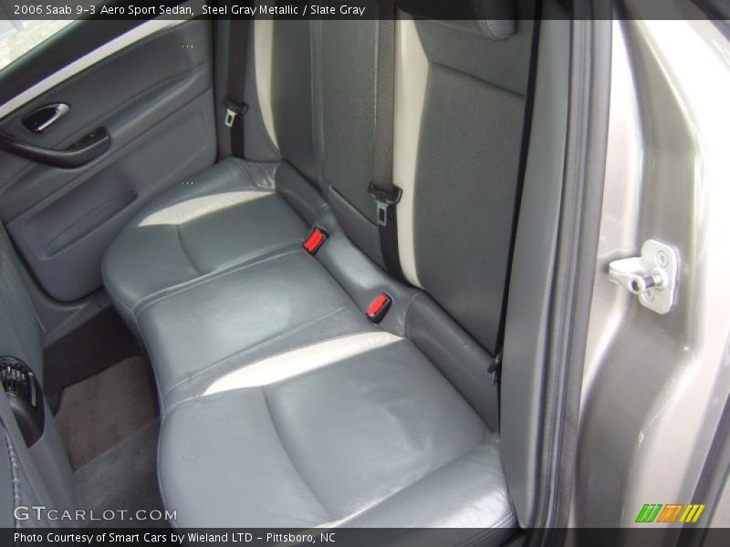 Steel Gray Metallic / Slate Gray 2006 Saab 9-3 Aero Sport Sedan