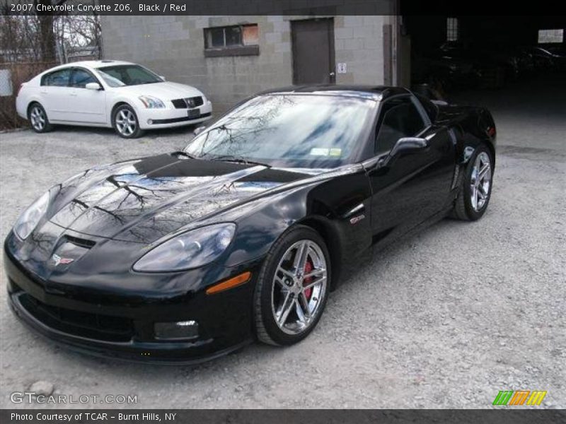 Front 3/4 View of 2007 Corvette Z06