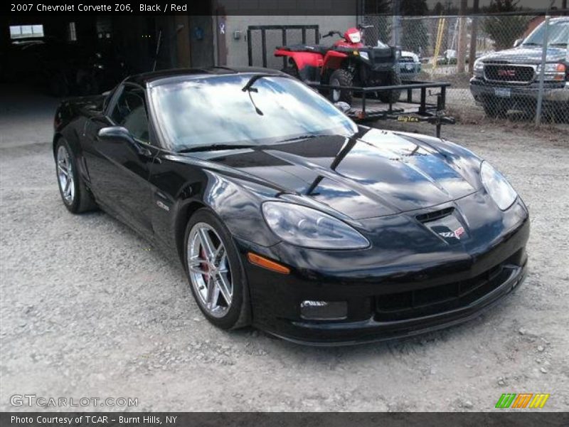 Front 3/4 View of 2007 Corvette Z06