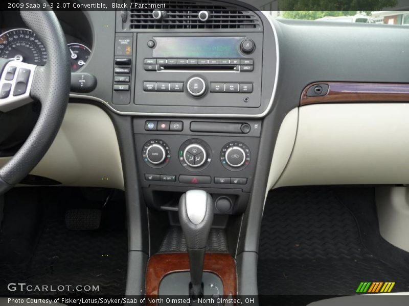 Controls of 2009 9-3 2.0T Convertible