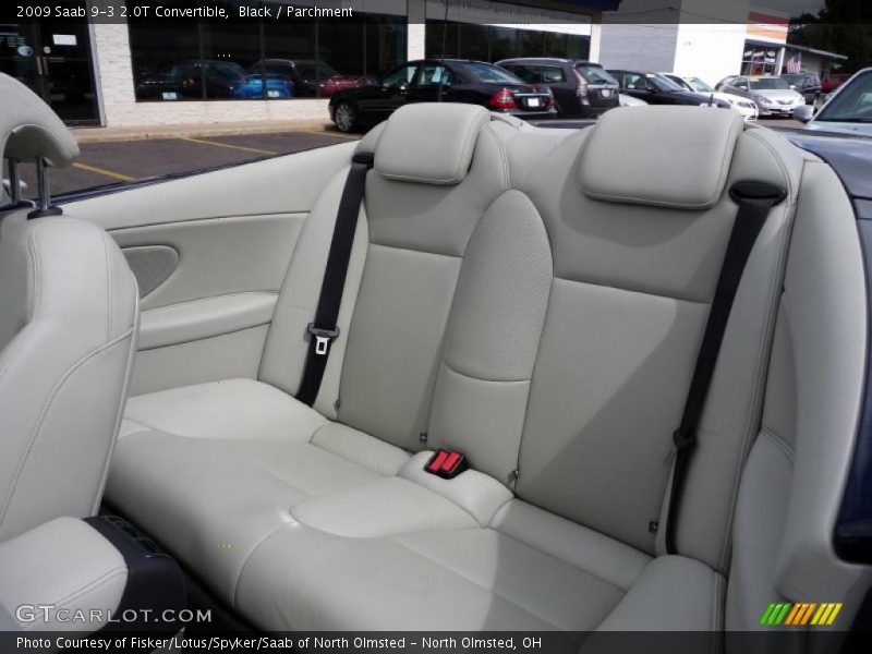  2009 9-3 2.0T Convertible Parchment Interior