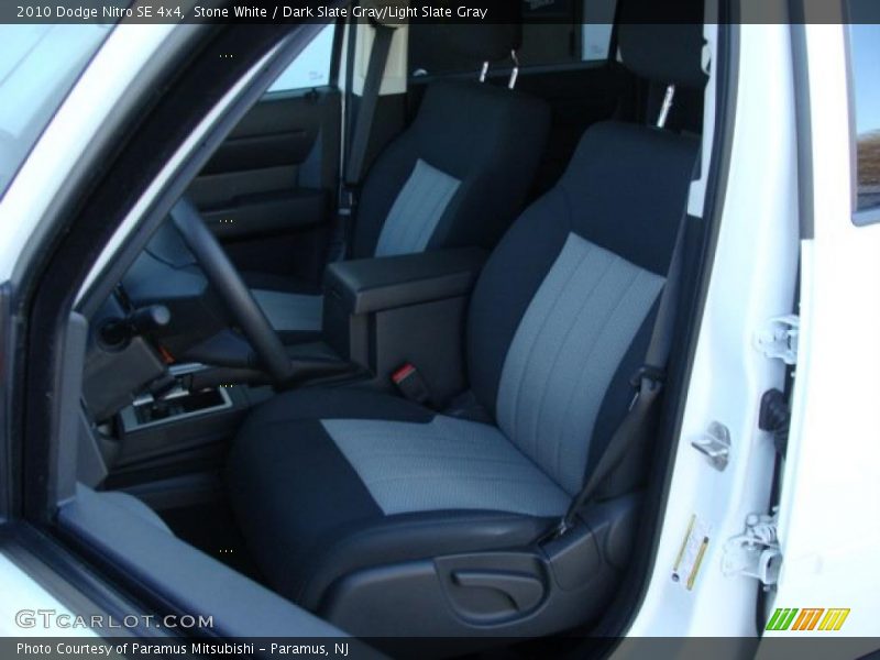 Stone White / Dark Slate Gray/Light Slate Gray 2010 Dodge Nitro SE 4x4