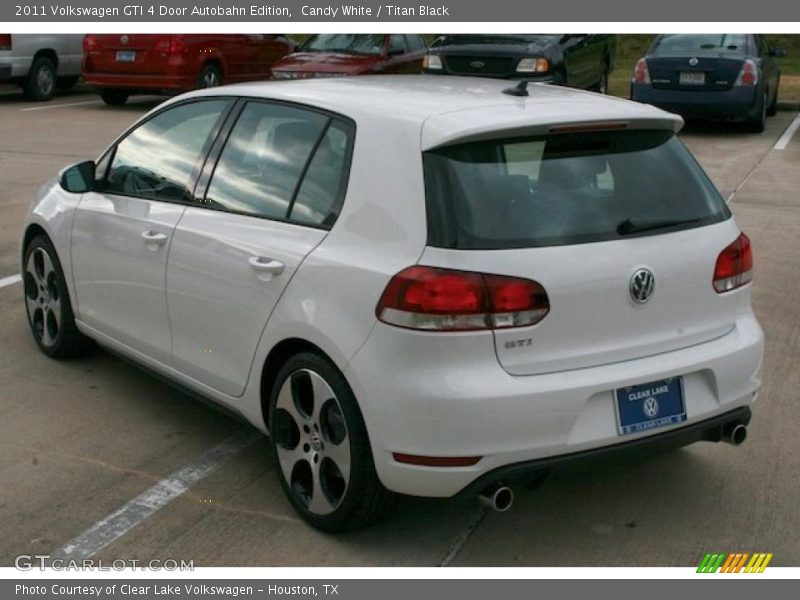 Candy White / Titan Black 2011 Volkswagen GTI 4 Door Autobahn Edition