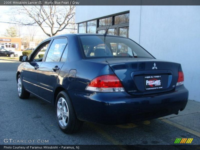 Mystic Blue Pearl / Gray 2006 Mitsubishi Lancer ES