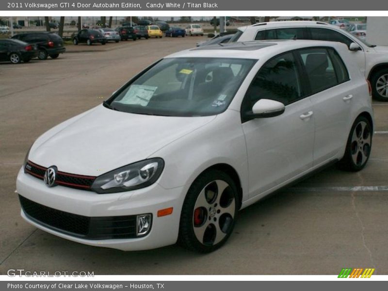 Front 3/4 View of 2011 GTI 4 Door Autobahn Edition