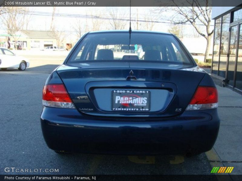 Mystic Blue Pearl / Gray 2006 Mitsubishi Lancer ES
