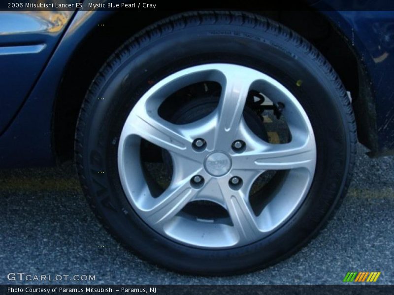 Mystic Blue Pearl / Gray 2006 Mitsubishi Lancer ES