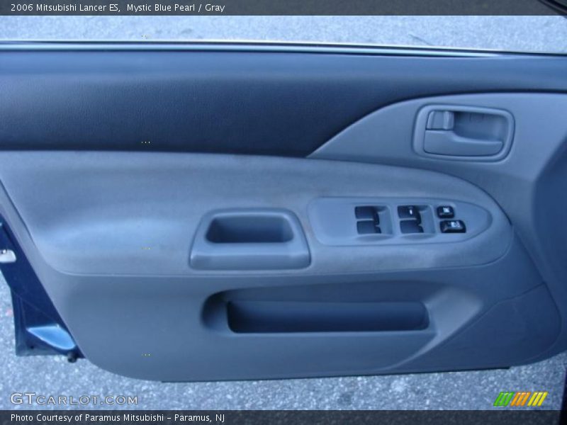 Mystic Blue Pearl / Gray 2006 Mitsubishi Lancer ES