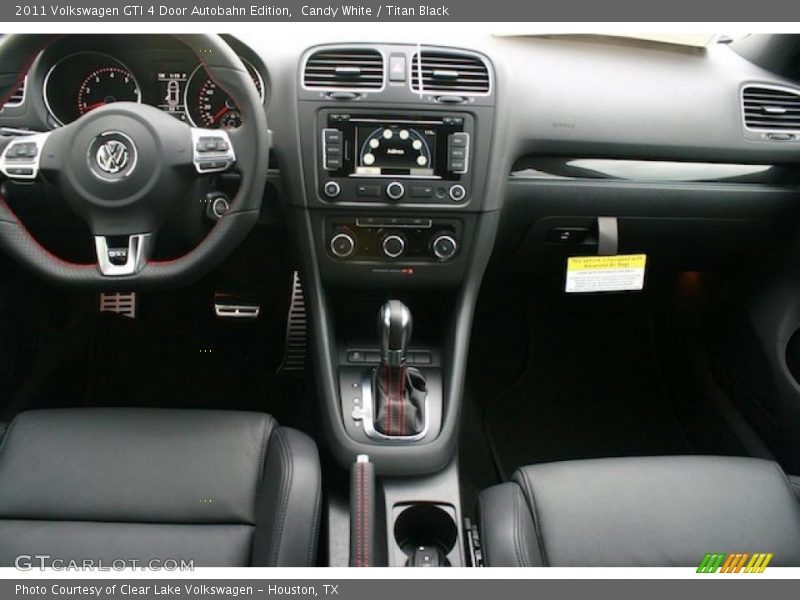 Dashboard of 2011 GTI 4 Door Autobahn Edition