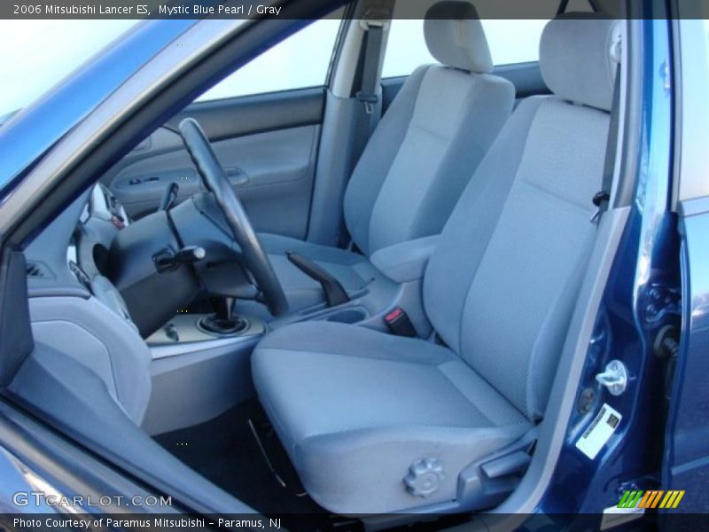 Mystic Blue Pearl / Gray 2006 Mitsubishi Lancer ES