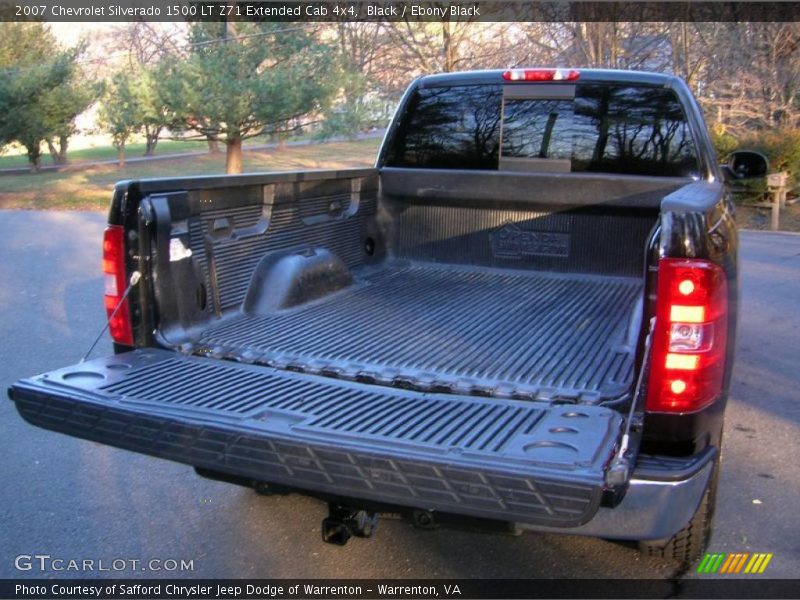 Black / Ebony Black 2007 Chevrolet Silverado 1500 LT Z71 Extended Cab 4x4