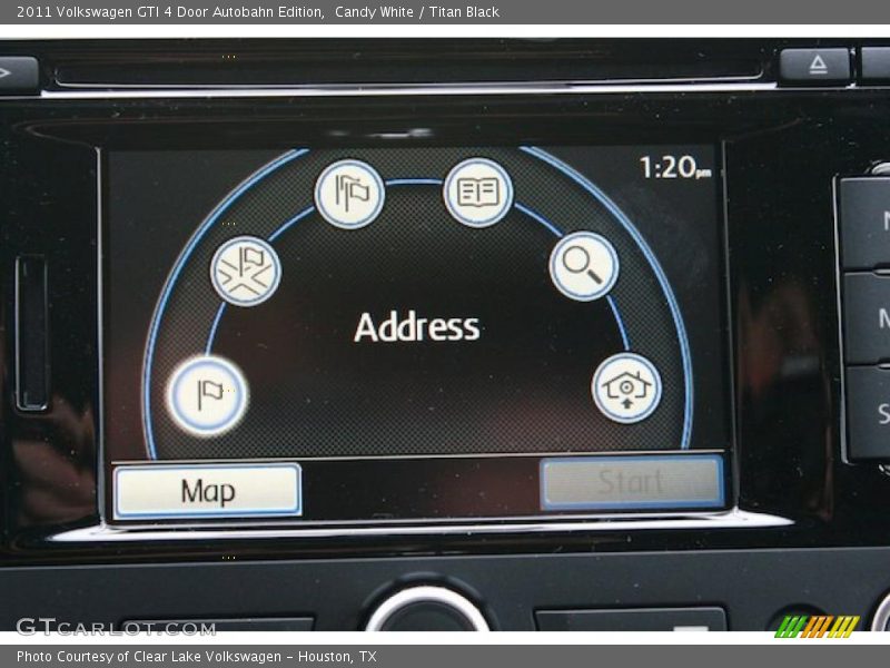 Navigation of 2011 GTI 4 Door Autobahn Edition