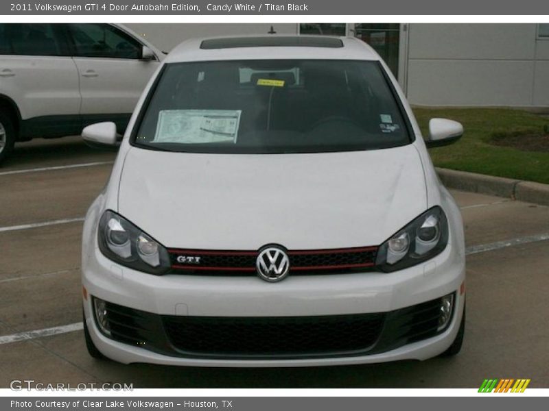 Candy White / Titan Black 2011 Volkswagen GTI 4 Door Autobahn Edition