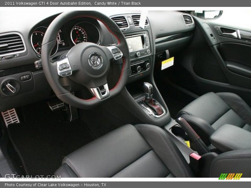 Titan Black Interior - 2011 GTI 4 Door Autobahn Edition 