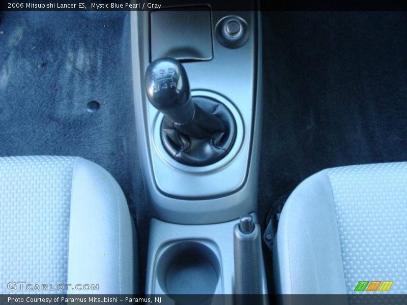 Mystic Blue Pearl / Gray 2006 Mitsubishi Lancer ES