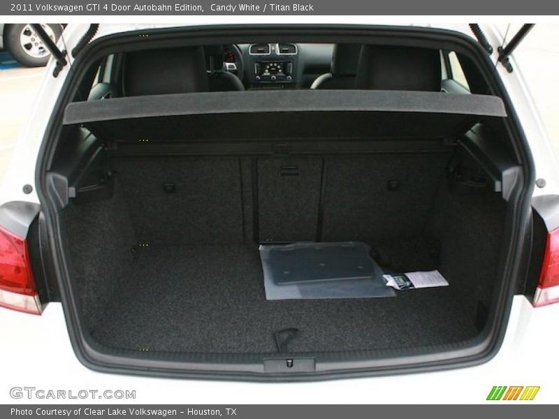  2011 GTI 4 Door Autobahn Edition Trunk