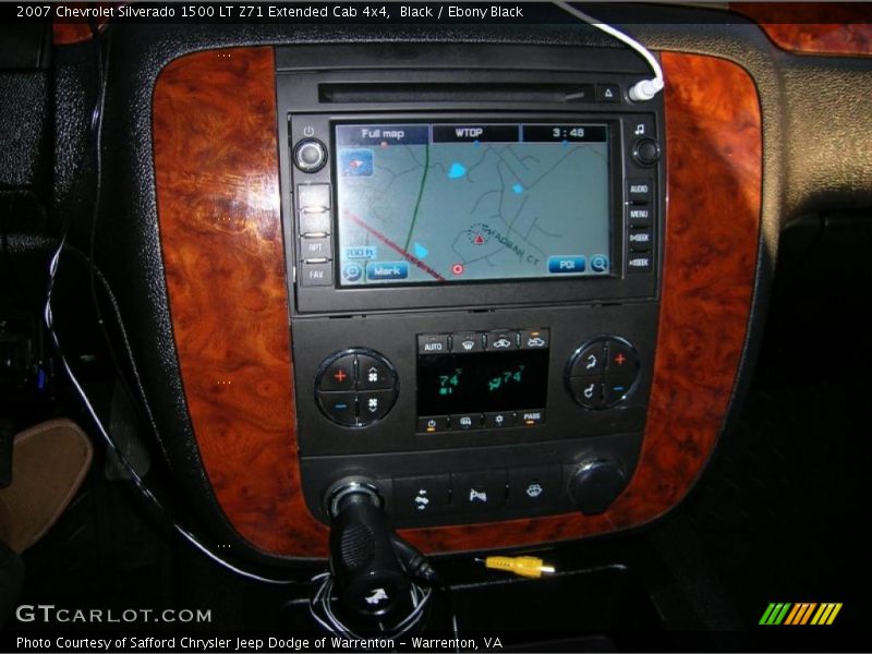 Black / Ebony Black 2007 Chevrolet Silverado 1500 LT Z71 Extended Cab 4x4