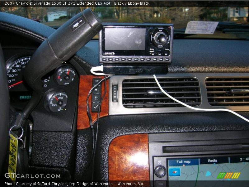 Black / Ebony Black 2007 Chevrolet Silverado 1500 LT Z71 Extended Cab 4x4