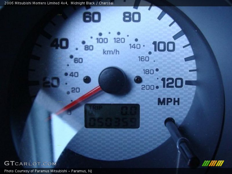 Midnight Black / Charcoal 2006 Mitsubishi Montero Limited 4x4