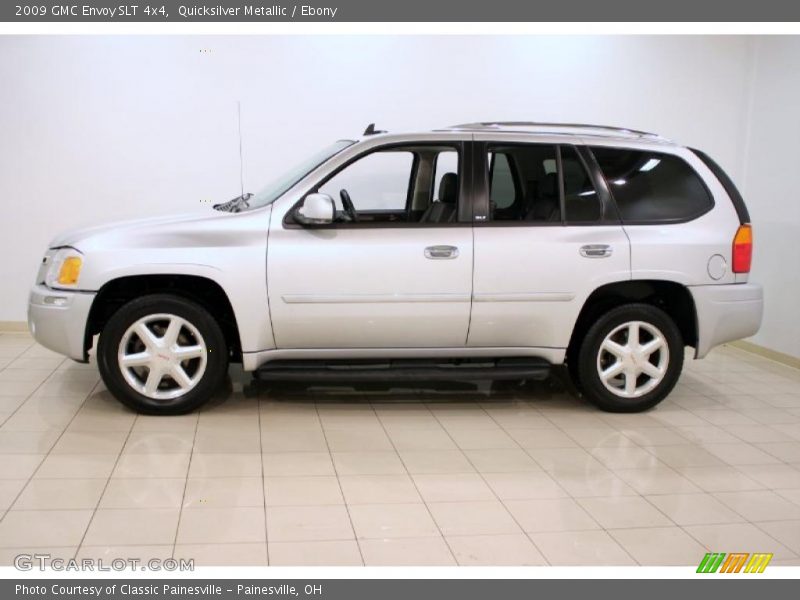 Quicksilver Metallic / Ebony 2009 GMC Envoy SLT 4x4