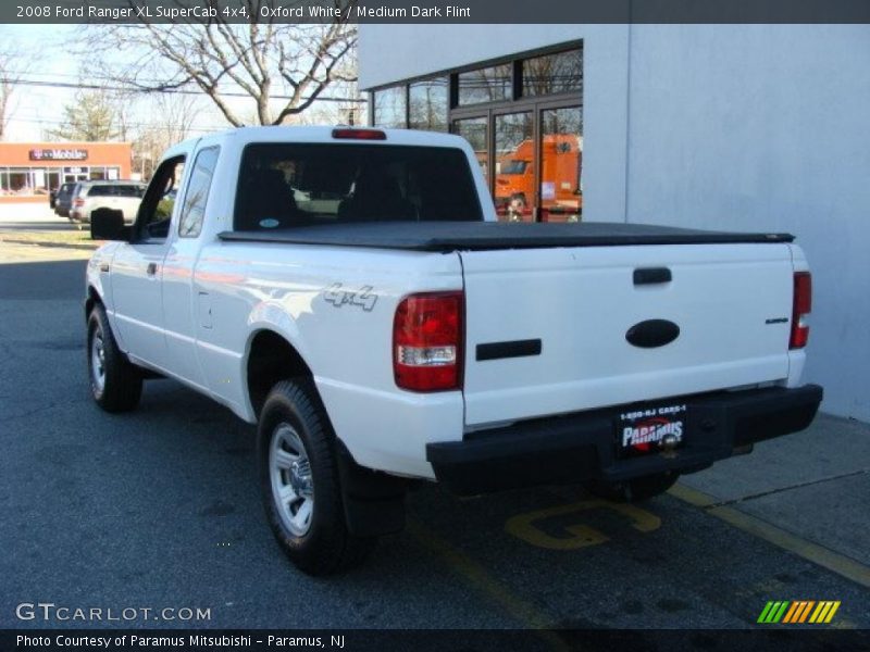 Oxford White / Medium Dark Flint 2008 Ford Ranger XL SuperCab 4x4