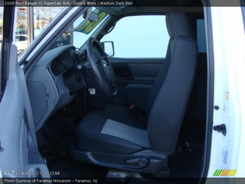 Oxford White / Medium Dark Flint 2008 Ford Ranger XL SuperCab 4x4