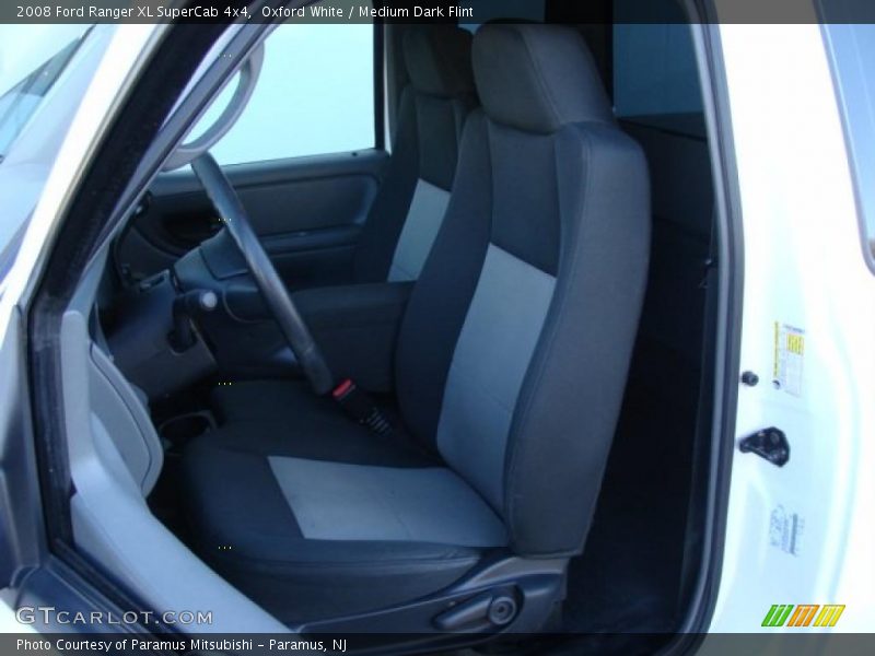 Oxford White / Medium Dark Flint 2008 Ford Ranger XL SuperCab 4x4