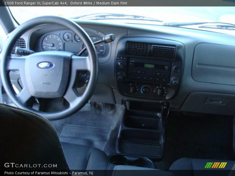 Oxford White / Medium Dark Flint 2008 Ford Ranger XL SuperCab 4x4