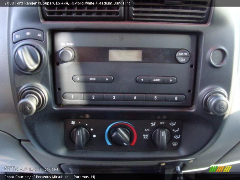 Oxford White / Medium Dark Flint 2008 Ford Ranger XL SuperCab 4x4