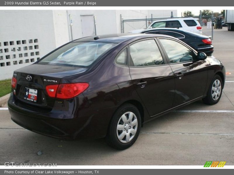  2009 Elantra GLS Sedan Purple Rain