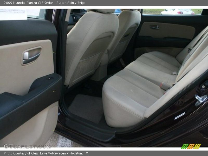  2009 Elantra GLS Sedan Beige Interior