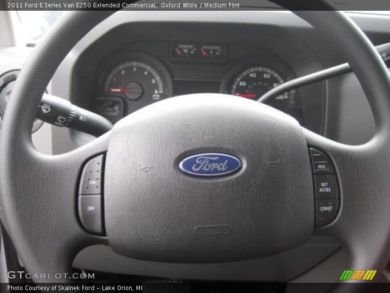 Oxford White / Medium Flint 2011 Ford E Series Van E250 Extended Commercial