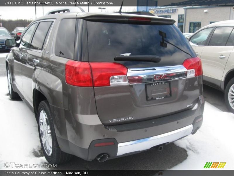Mocha Steel Metallic / Brownstone 2011 GMC Terrain SLT AWD