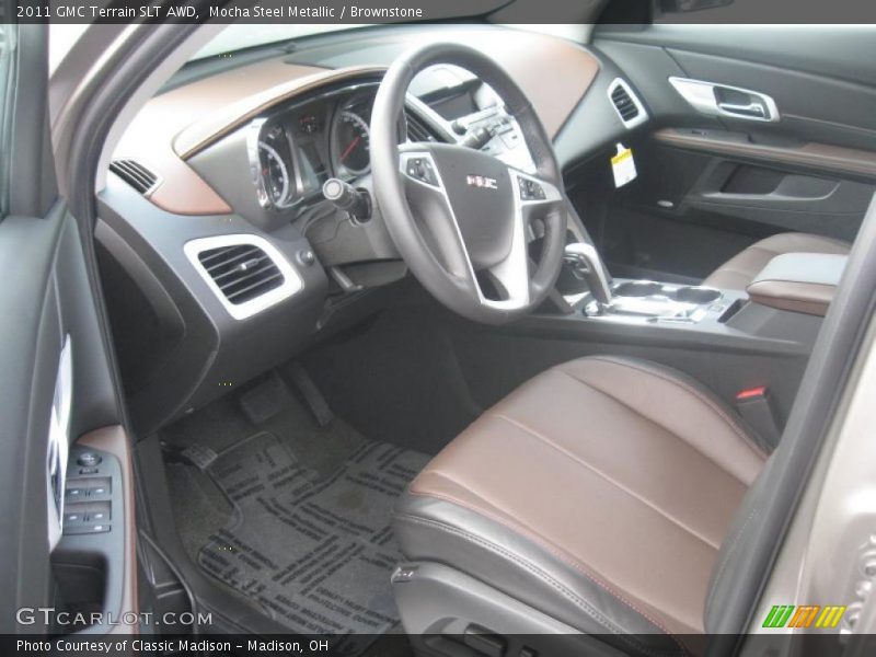  2011 Terrain SLT AWD Brownstone Interior