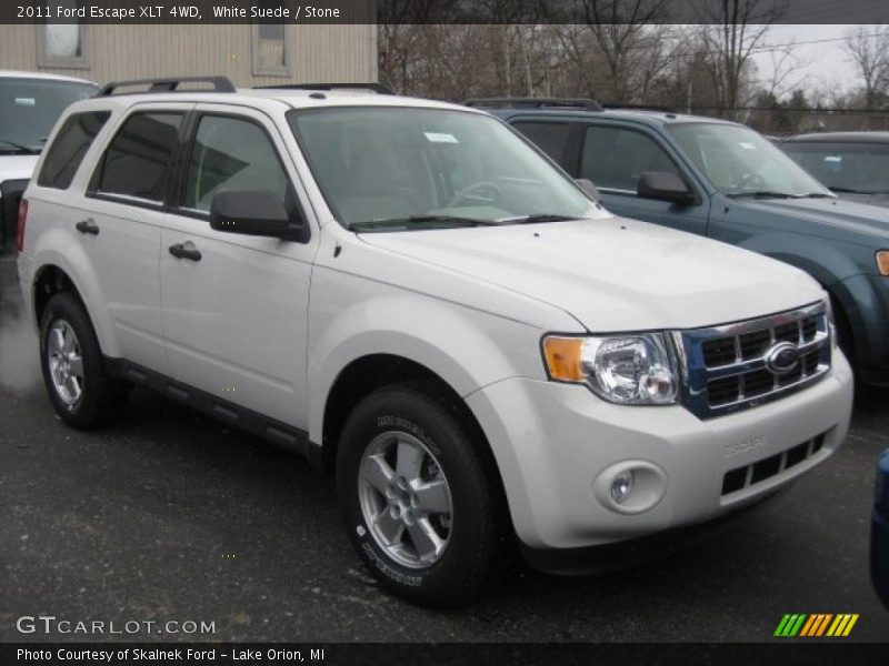 White Suede / Stone 2011 Ford Escape XLT 4WD