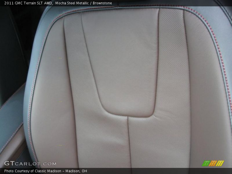  2011 Terrain SLT AWD Brownstone Interior